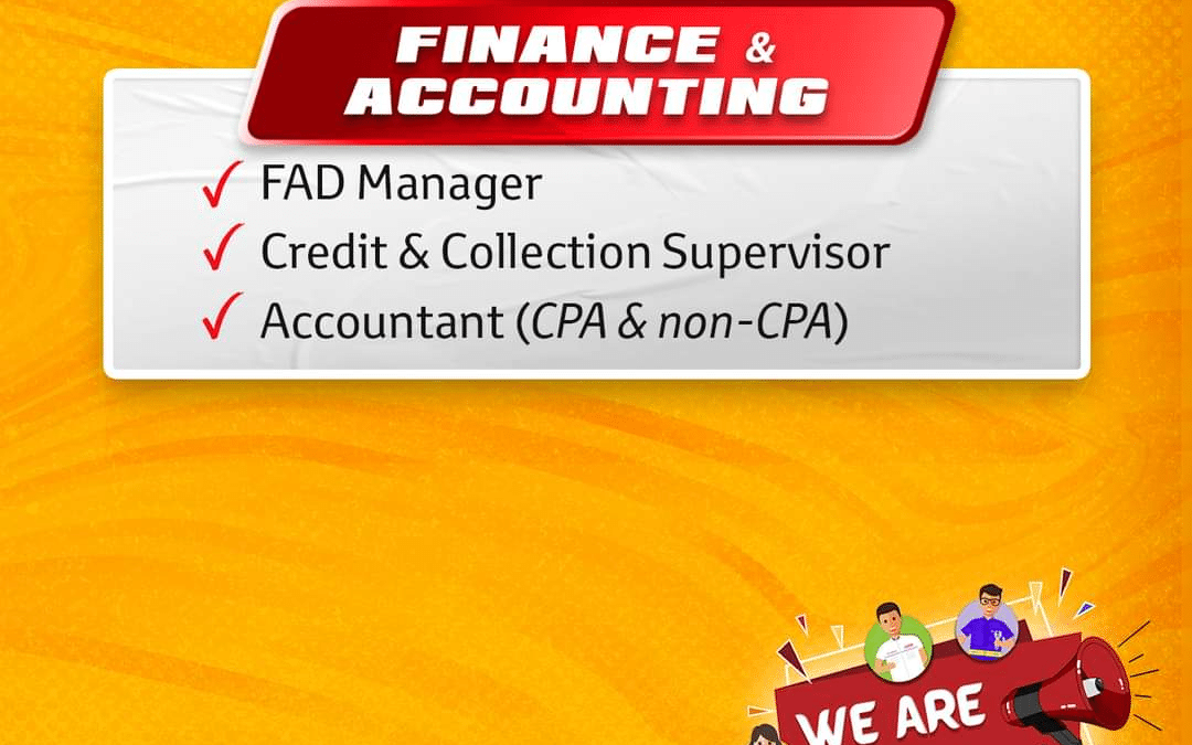 Finance and Accounting